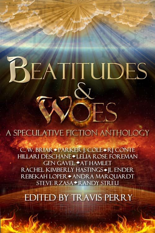 Cover of Beatitudes and Woes Speculative Fiction Anthology